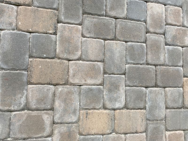 Patio Brick Installation