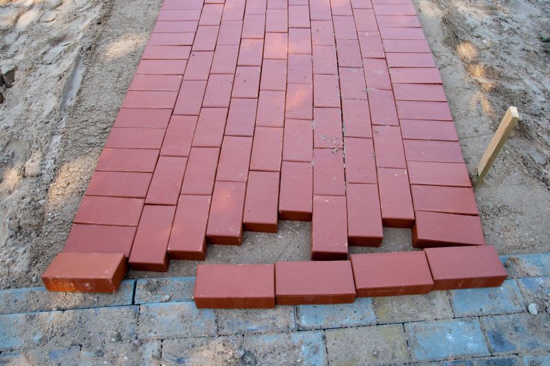 Patio Brick Installation